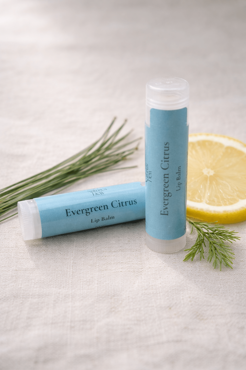 Evergreen Citrus Lip Balm - 4.25g - Nature's Dew Candle & Skincare