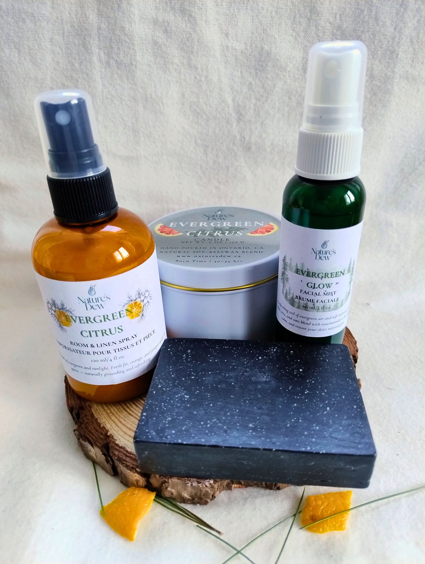 Evergreen Citrus Complete Ritual Set - Refreshing Forest–Citrus Collection
