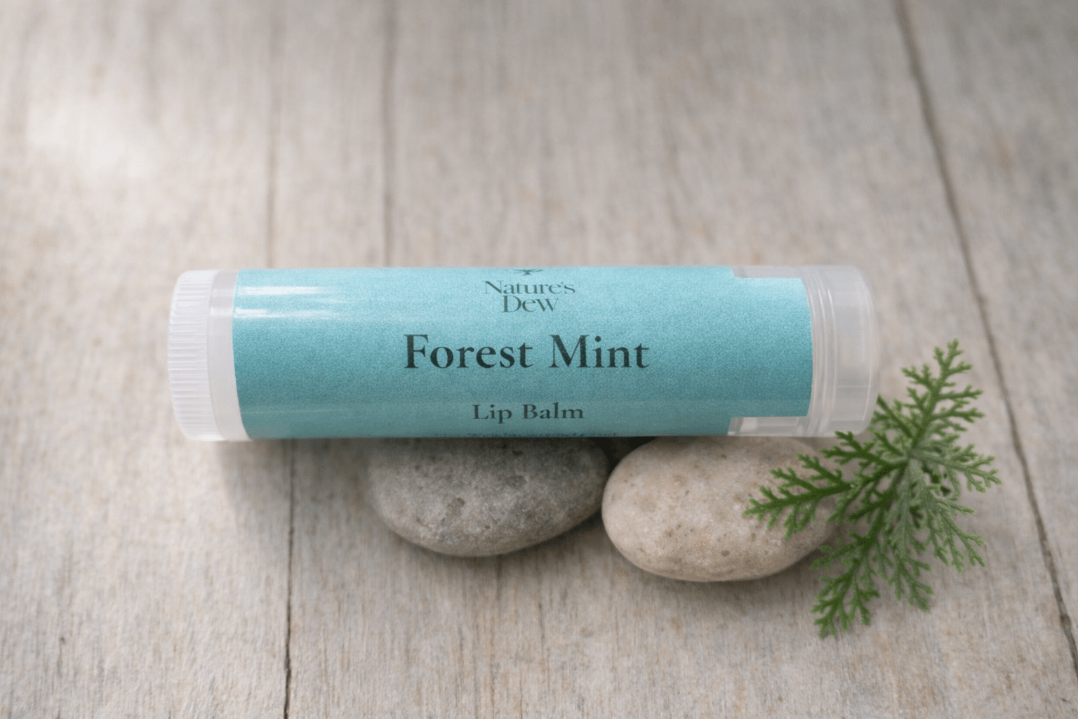 Forest Mint Lip Balm - 4.25g - Nature's Dew Candle & Skincare