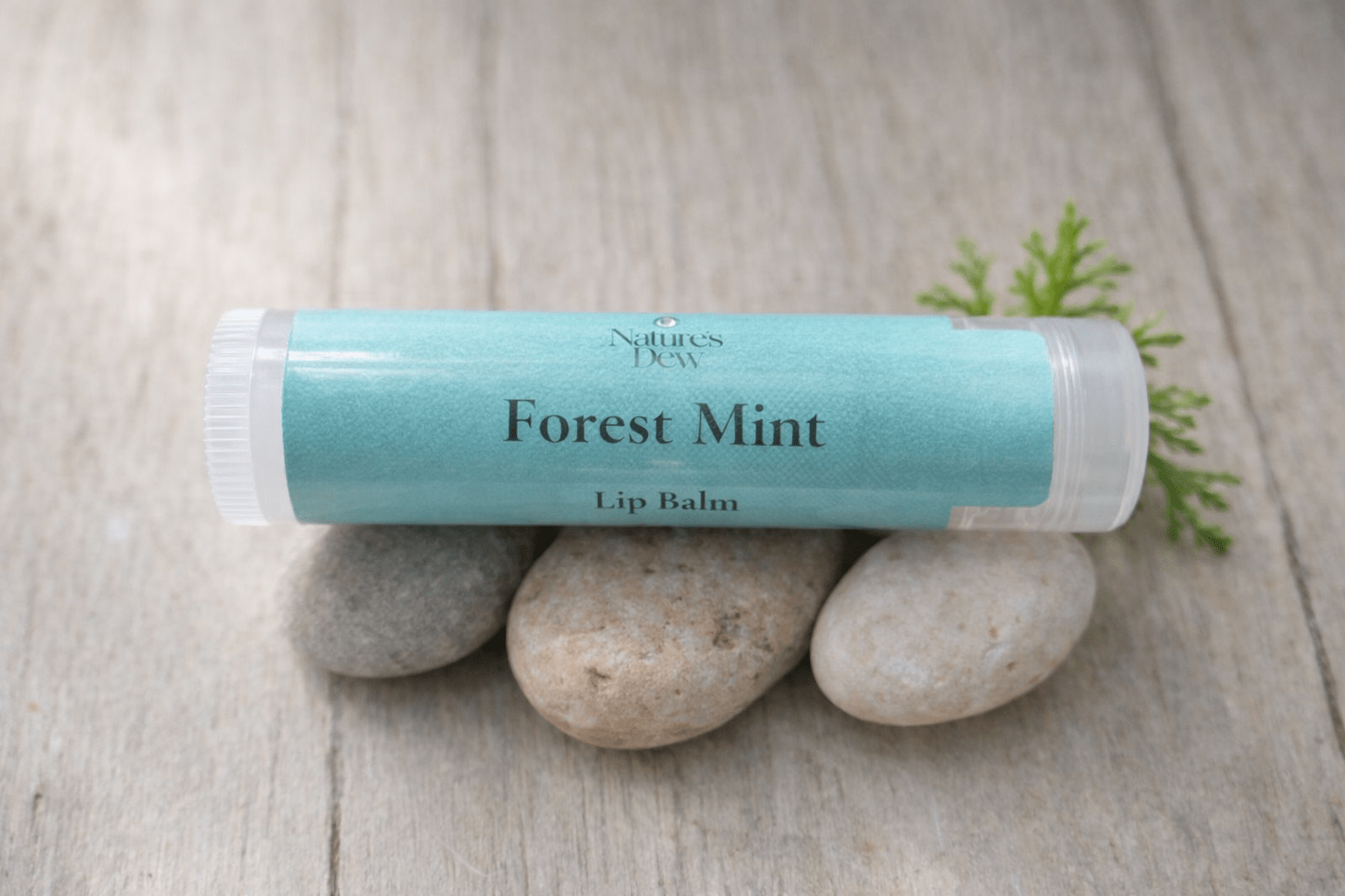 Forest Mint Lip Balm - 4.25g - Nature's Dew Candle & Skincare