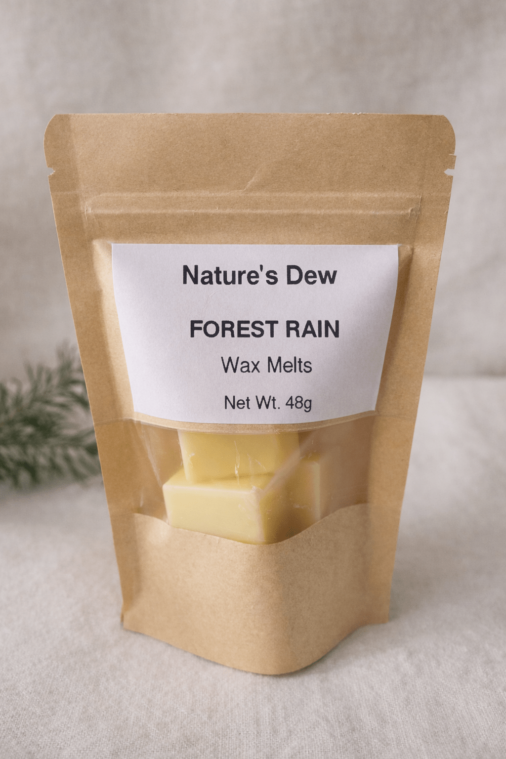 Forest Rain Wax Melts - Nature's Dew Candle & Skincare