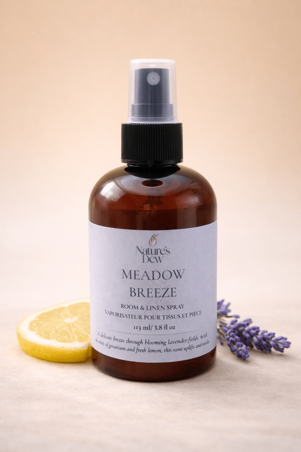Meadow Breeze Room & Linen Spray - 120 ml - Nature's Dew Candle & Skincare