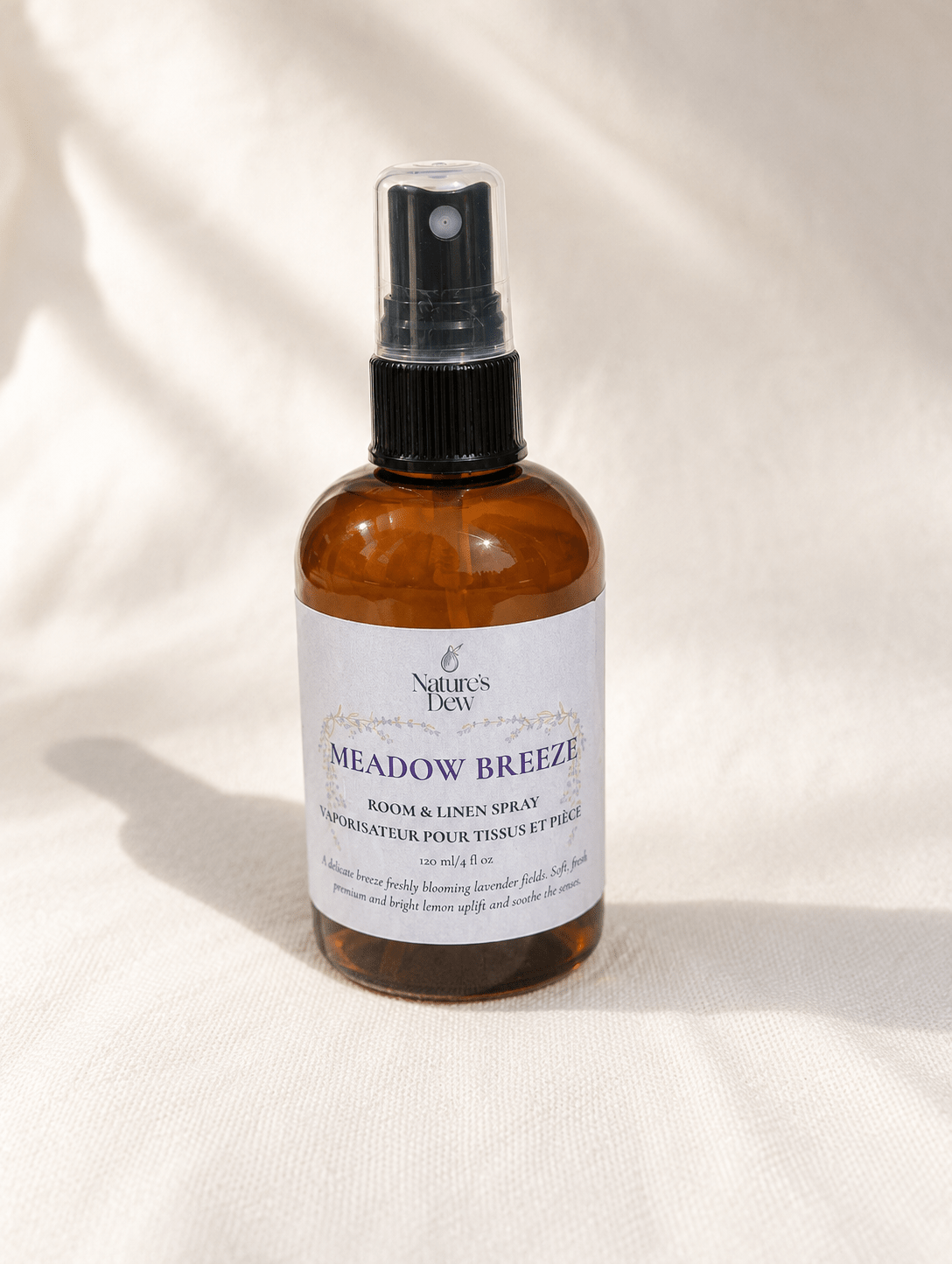 Meadow Breeze Room & Linen Spray - Nature's Dew Candle & Skincare