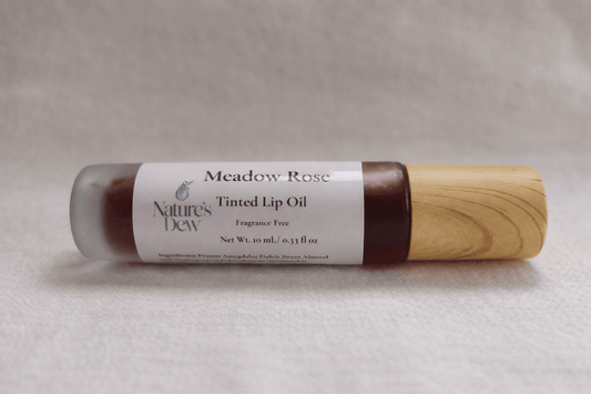 Meadow Rose Tinted Lip Oil - Nature's Dew Candle & Skincare