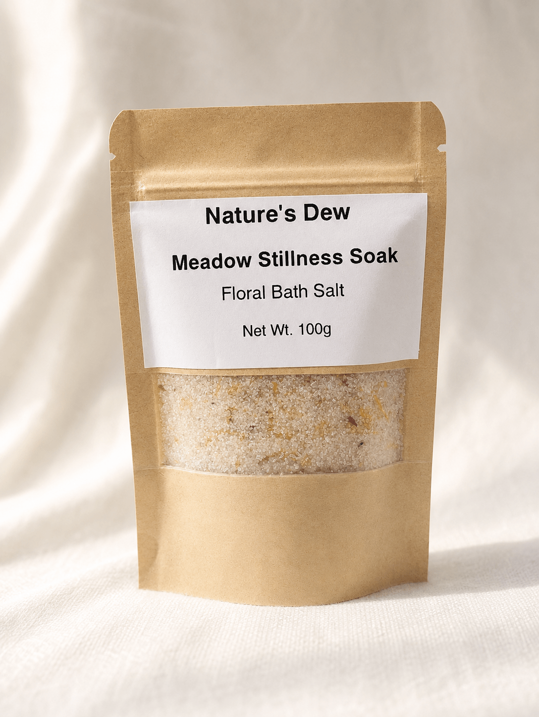 Meadow Stillness Soak - Nature's Dew Candle & Skincare