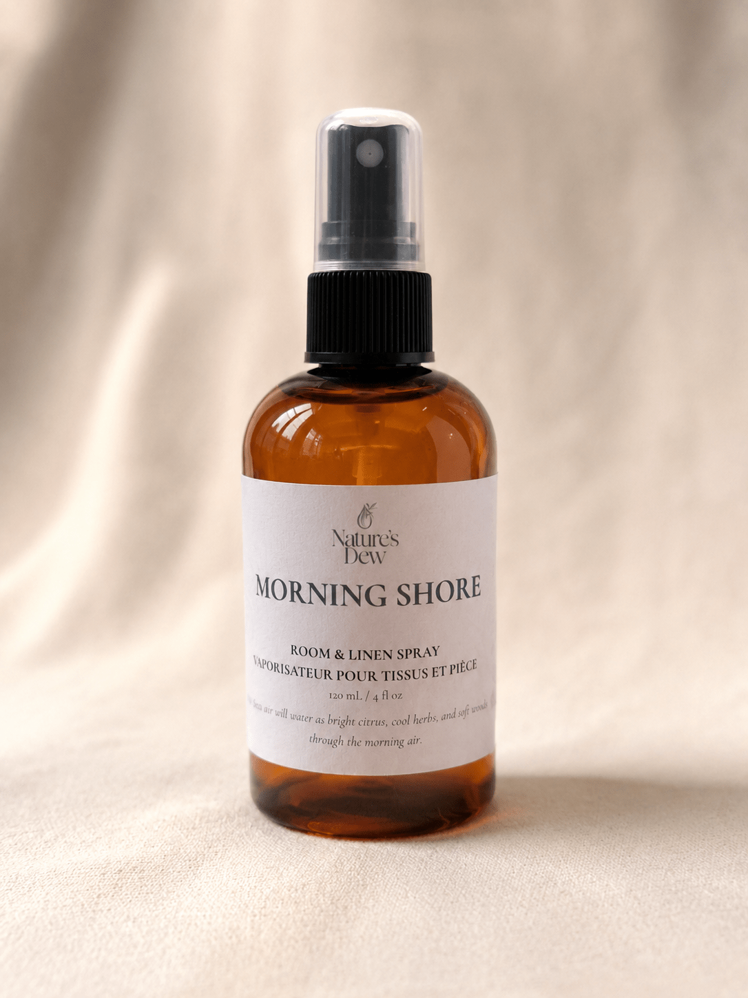 Morning Shore Room & Linen Spray - Nature's Dew Candle & Skincare