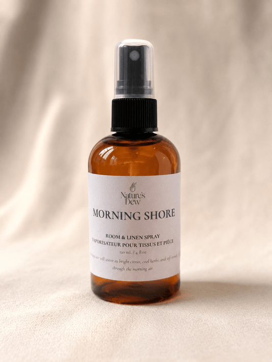 Morning Shore Room & Linen Spray - Nature's Dew Candle & Skincare
