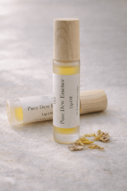 Pure Dew Essence Lip Oil - 10 ml - Nature's Dew Candle & Skincare