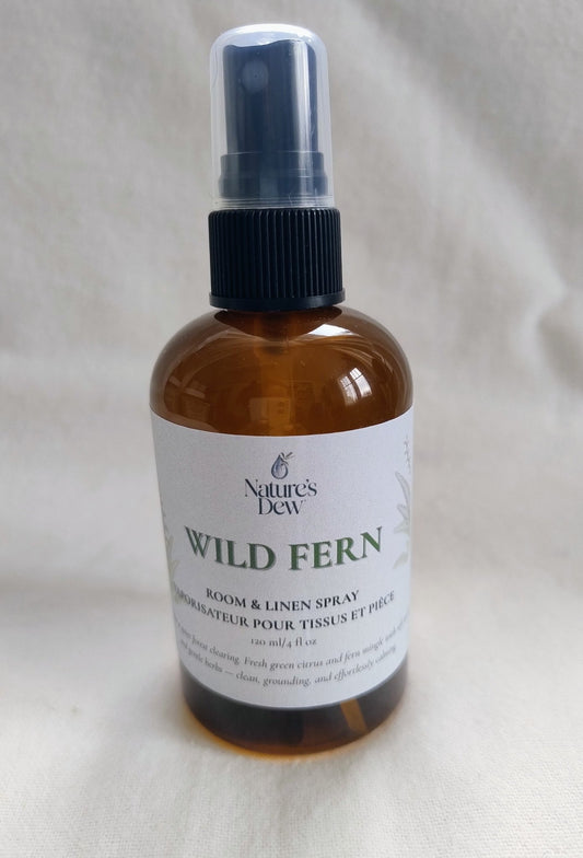 Wild Fern Room & Linen Spray - Nature's Dew Candle & Skincare