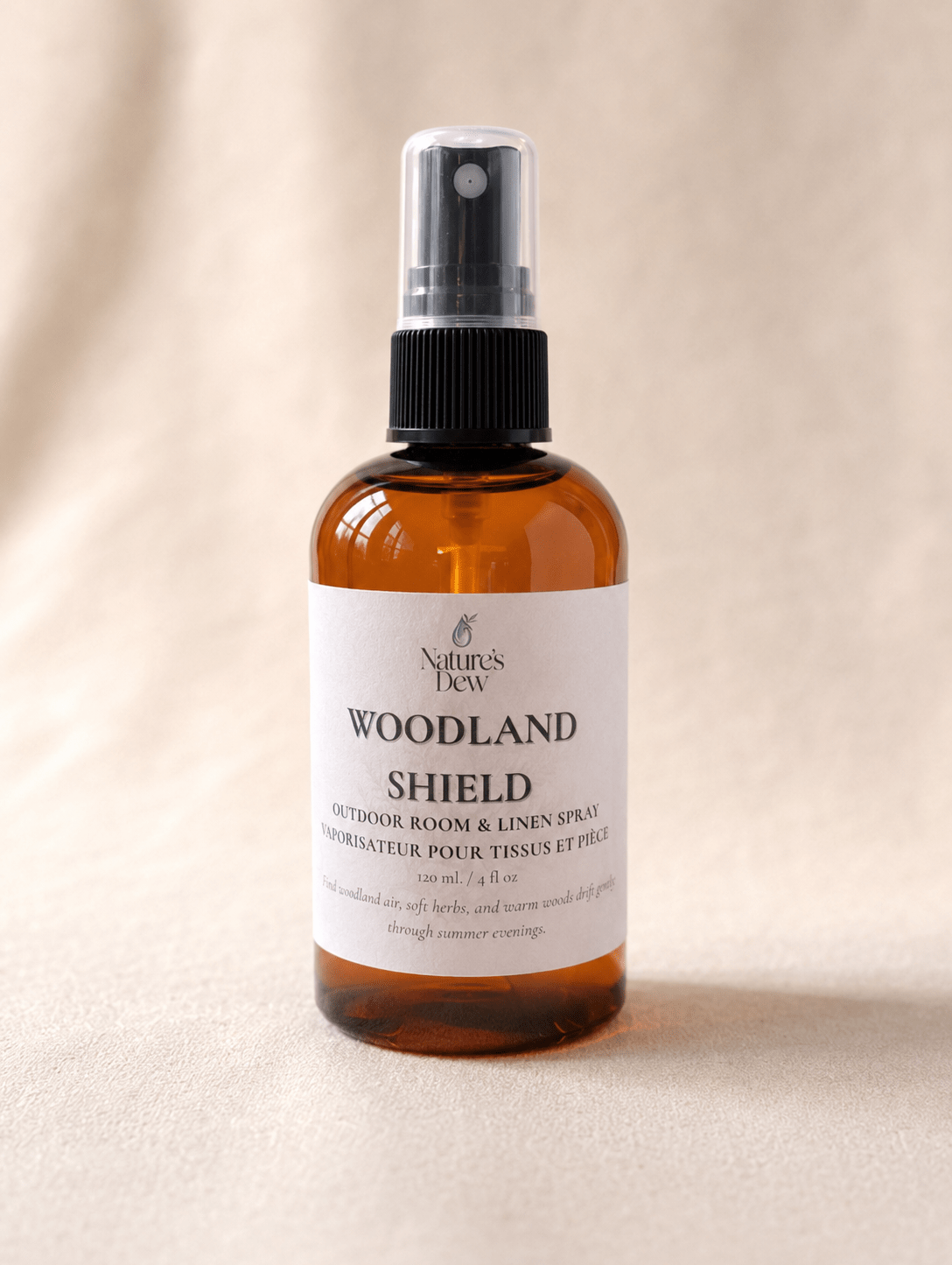 Woodland Shield Room & Linen Spray - Nature's Dew Candle & Skincare